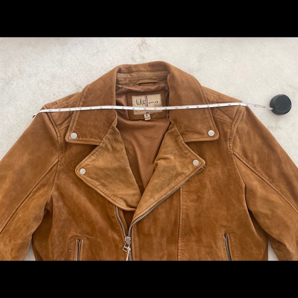 NEW W TAGS! Wilsons Leather M XL Distressed Suede - Picture 15 of 16